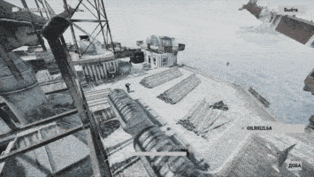 Вид с камеры OILRIG2L6A — Большая нефтевышка, Уровень 6A в Rust