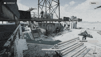 Вид с камеры OILRIG2L6C — Большая нефтевышка, Уровень 6C в Rust