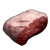 Raw Big Cat Meat