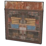 Sheet Metal Double Door
