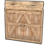 Wood Double Door
