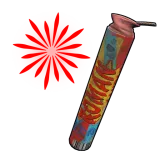 Red Roman Candle