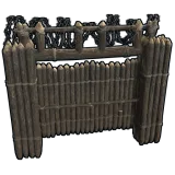 High External Wooden Gate