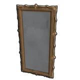 Gold Mirror Standing
