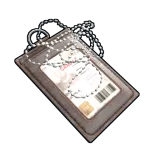 Серый ID-жетон