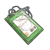 Зелёный ID-жетон