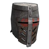 Knights armour helmet