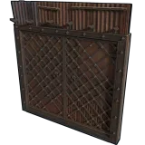 Medieval Sheet Metal Double Door