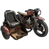 Motorbike With Sidecar