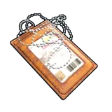 Оранжевый ID-жетон