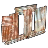 Metal Vertical embrasure