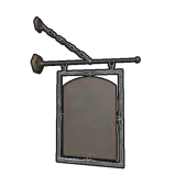 Two Sided Hanging Sign