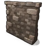 High External Stone Wall