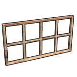 Wooden Window Bars