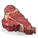 Raw Wolf Meat