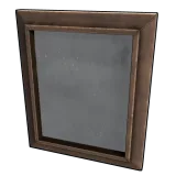 Wood Mirror Small